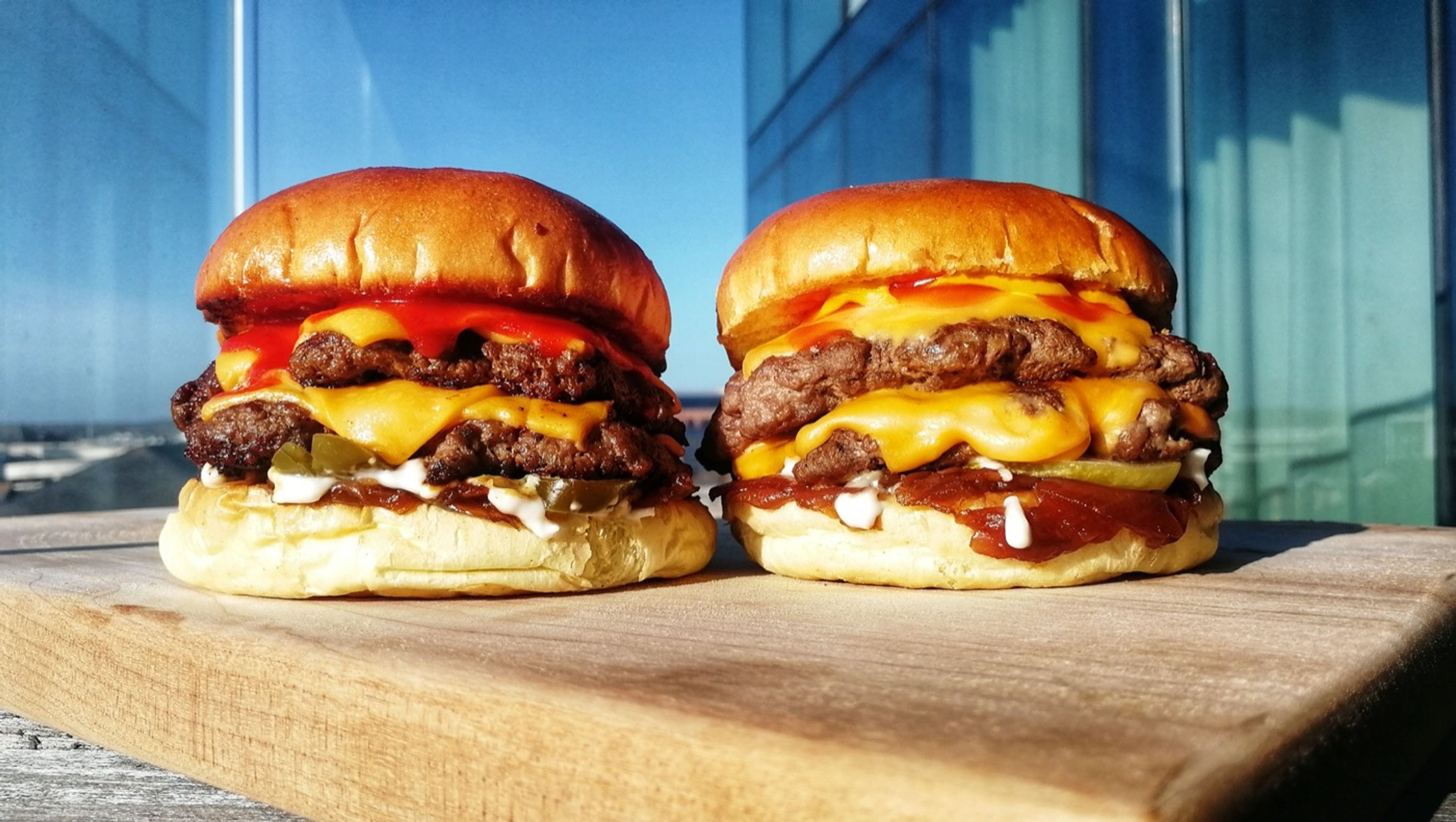 Stacked Burgers