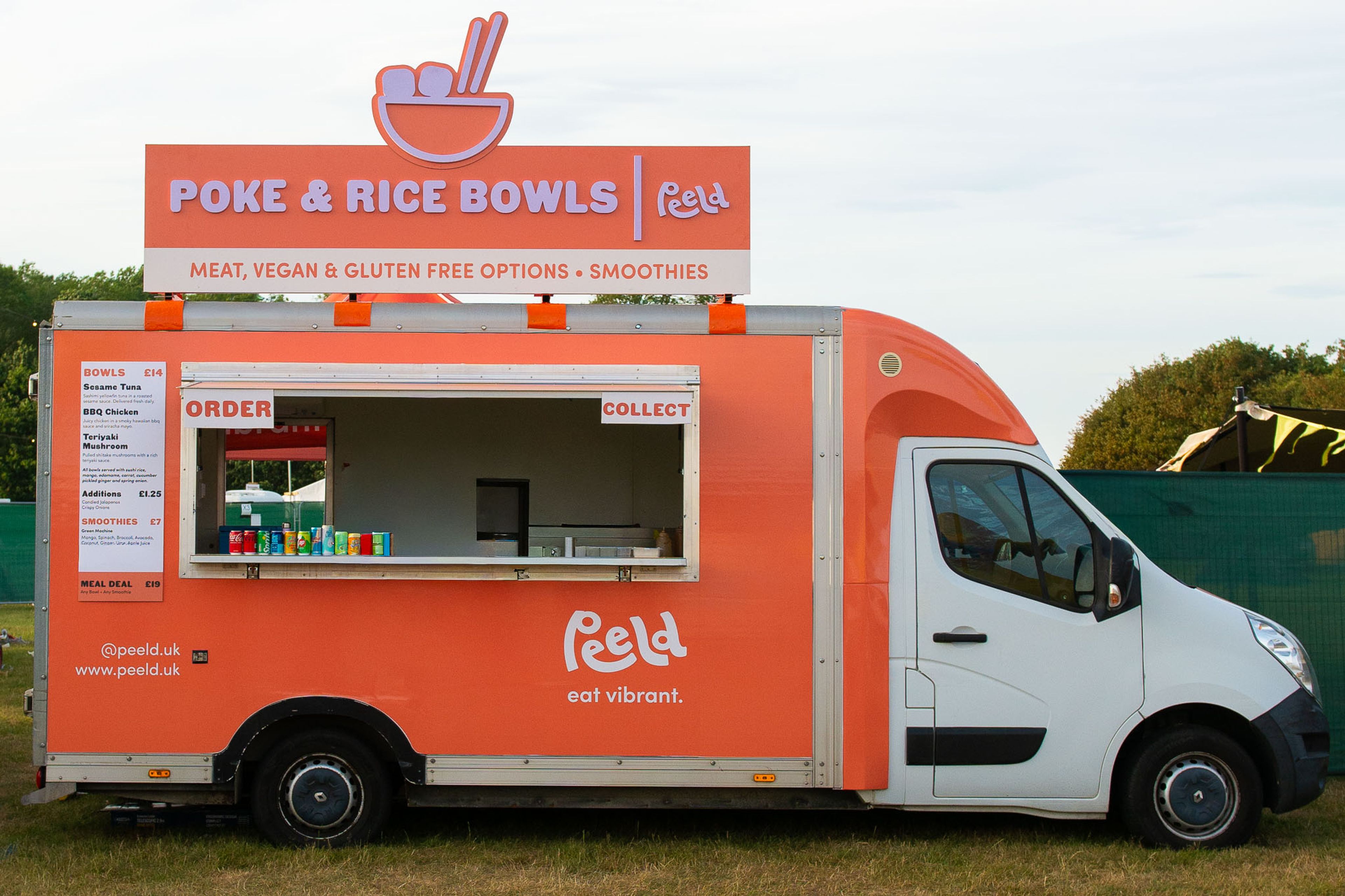 Peeld Poke & Rice Bowls