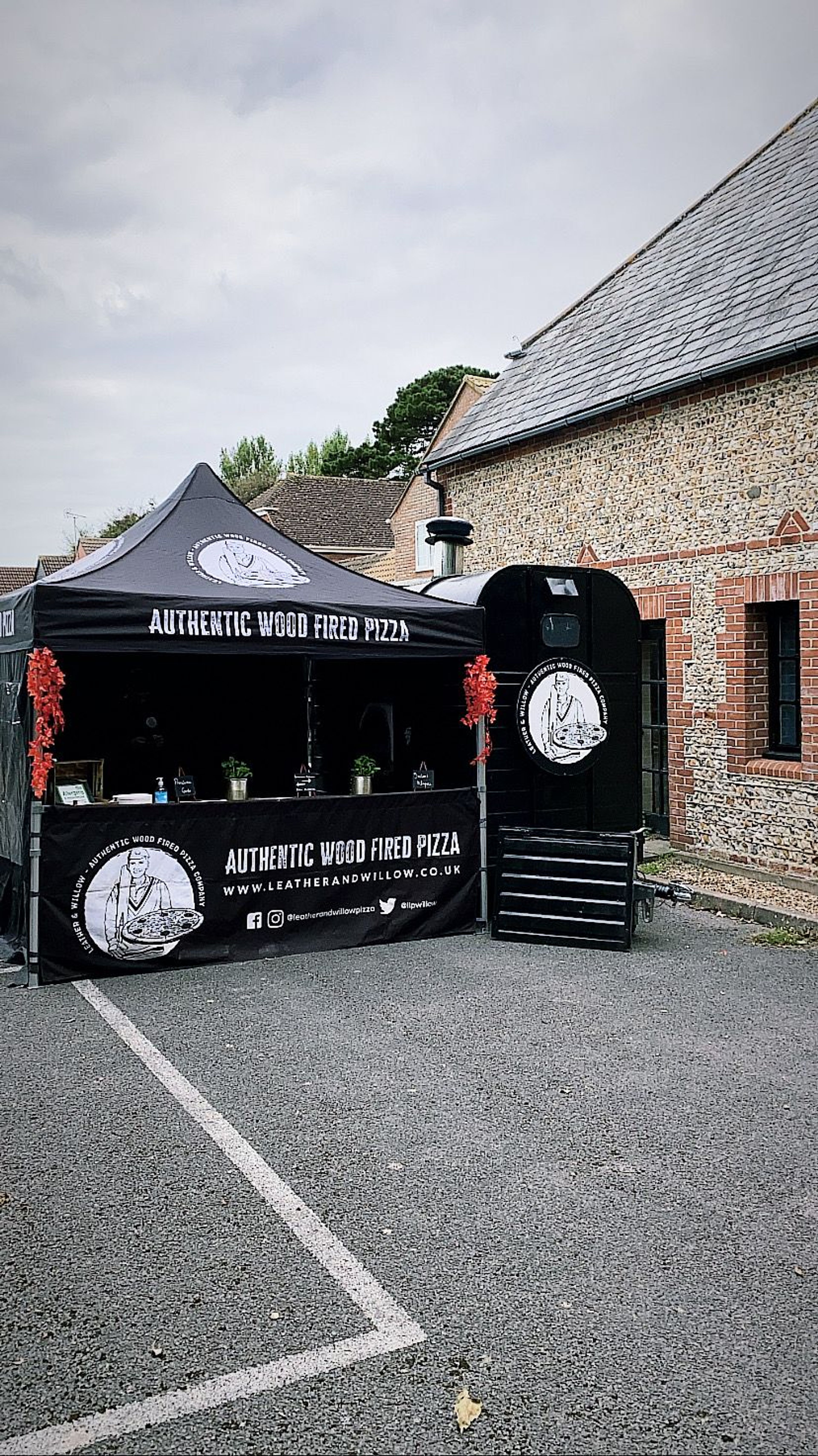 Leather & Willow Authentic Wood Fired Pizza